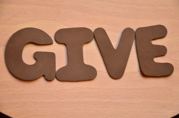 Give — Stock Photo, Image