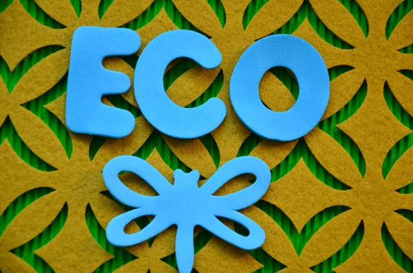 Λέξη eco — Φωτογραφία Αρχείου