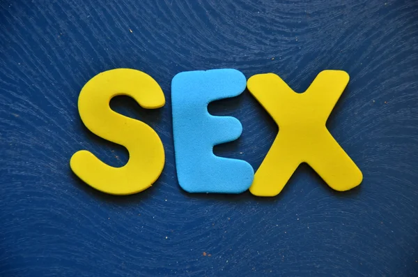 Word sex — Stock Photo, Image