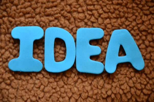 Idea programu Word — Zdjęcie stockowe