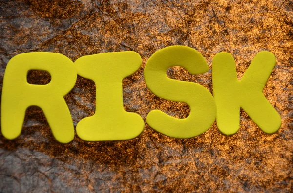 Ordet risk — Stockfoto