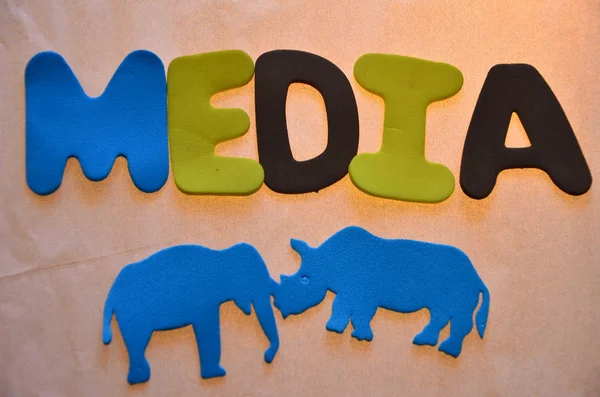 Média — Stock fotografie