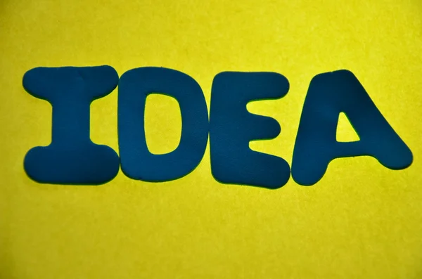 Idea parola — Foto Stock