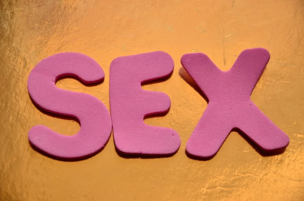 Word sex — Stock Photo, Image