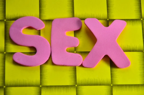 Секс с Wordd — стоковое фото
