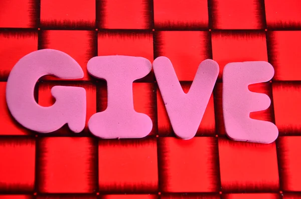 Give — Stock Photo, Image