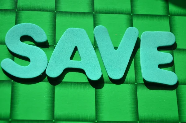 SAVE — Stock Photo, Image