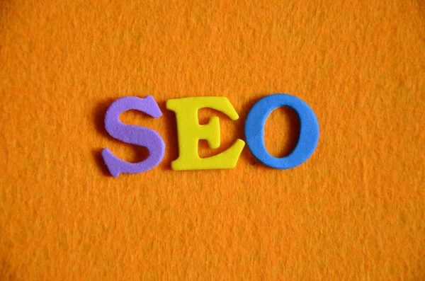 Palabra SEO —  Fotos de Stock