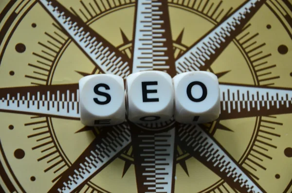 Palabra SEO — Foto de Stock