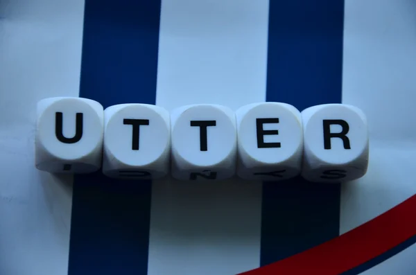 Uttter — Stock fotografie