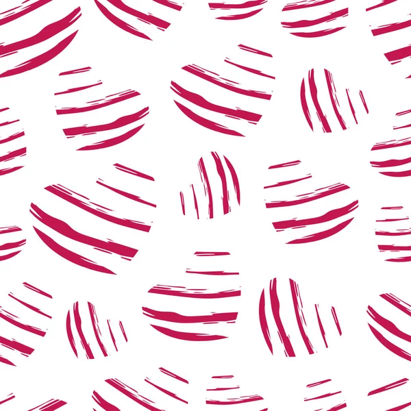 Çizgili kalpler pürüzsüz desen. Duvar kağıtları için arka plan, hediye kutuları, tekstil, kağıtlar, kumaşlar, web sayfaları. Sevgililer Günü için..