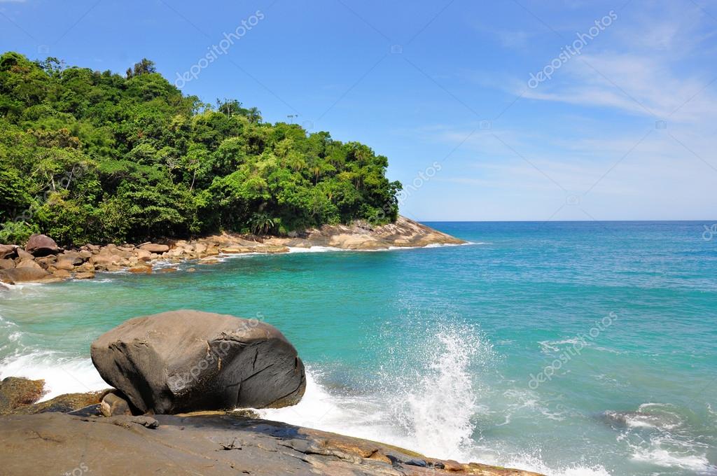 Ubatuba, Sao Paulo. Brasil fotografía de stock © paulosezio 33054491