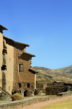 Raqchi - Inca sit alanı. San pedro, peru