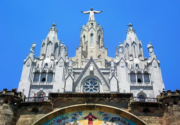 Espanha, Barcelona, Santuário de Tibidabo — Fotografia de Stock