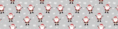 Noel Baba 'nın Xmas modelinin dizaynı. Noel konsepti. Pankart. Vektör