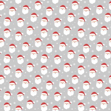 Noel Baba 'nın Xmas modelinin dizaynı. Noel konsepti. Vektör