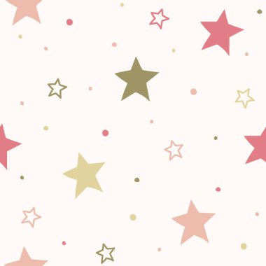 Yıldızlı Xmas deseninin dizaynı. Noel konsepti. Vektör