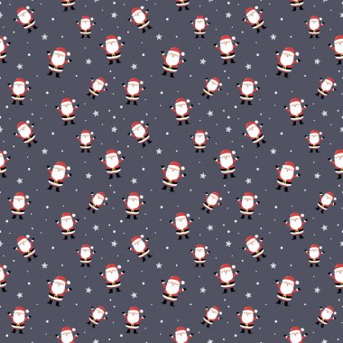 Noel Baba 'nın Xmas modelinin dizaynı. Noel konsepti. Vektör