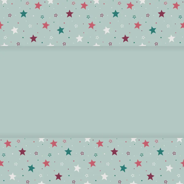 Дизайн Рождественского Фона Звездами Вектор — стоковый вектор