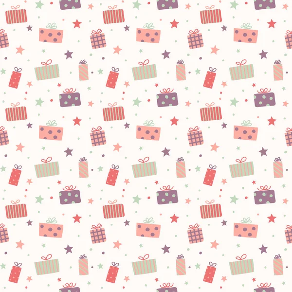 Xmas hediye kutularının dizaynı. Noel konsepti. Vektör