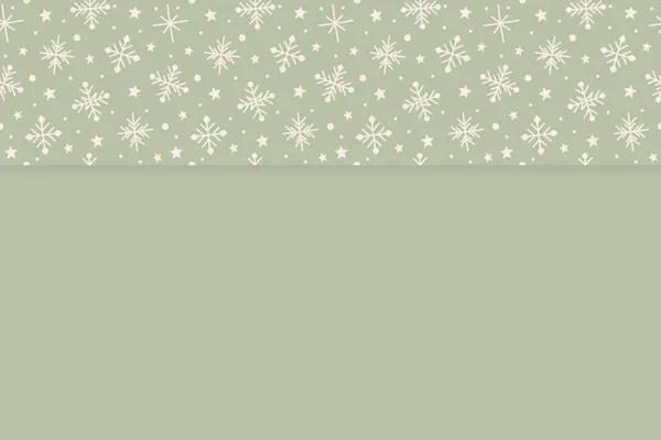 Concept Empty Background Snowflakes Christmas Design Vector — Stock Vector