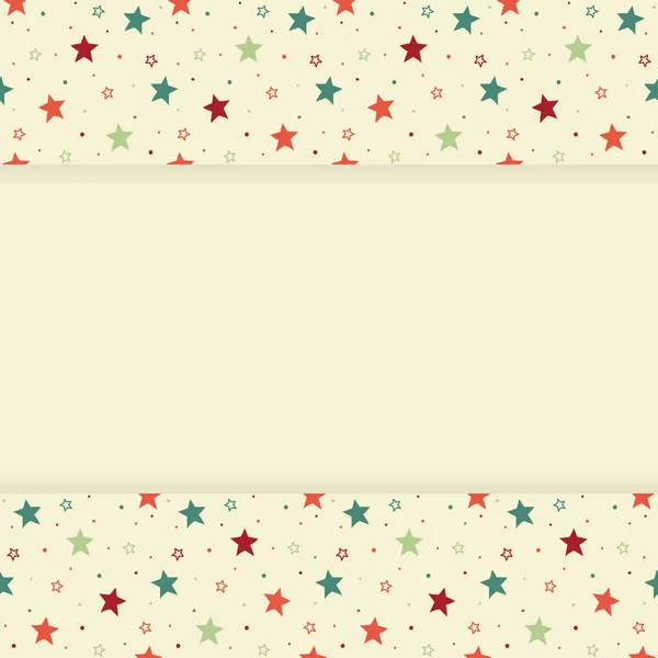 Diseño Fondo Navideño Con Estrellas Vector — Archivo Imágenes Vectoriales