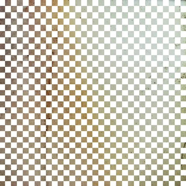Grunge 棋盘，抽象背景的插图 — 图库照片