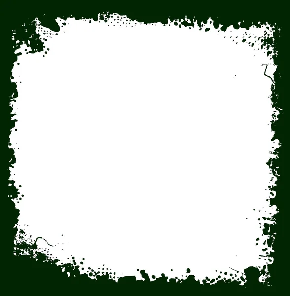 Green grunge frame — Stock Photo, Image