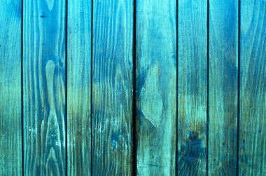 Mavi ahşap retro arka plan