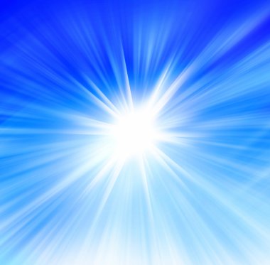 Radyal mavi arka plan