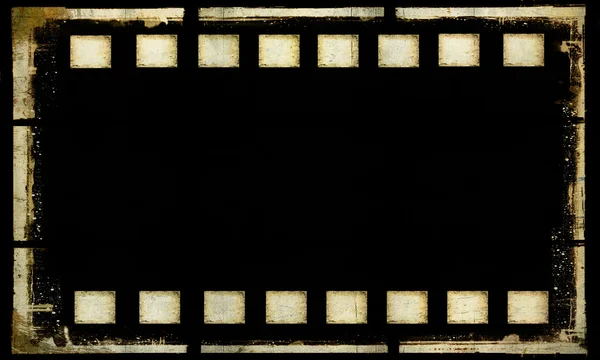古いグランジ フィルム ストリップのフレームの背景 — ストック写真