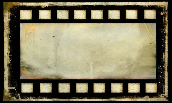 Old grunge film strip frame background — Stock Photo, Image