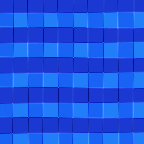 Abstrakt bild av kuber bakgrund i blå tonad — Stockfoto