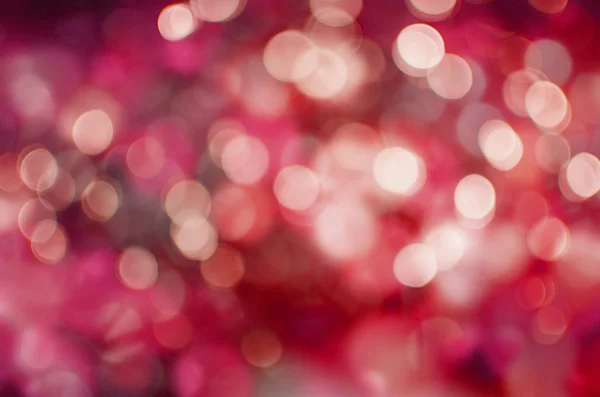 Абстрактный праздничный фон, красивые сверкающие елочные огни, г — стоковое фото