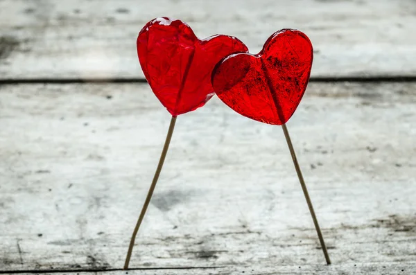 Valentines Day background with hearts. — Stock Photo, Image