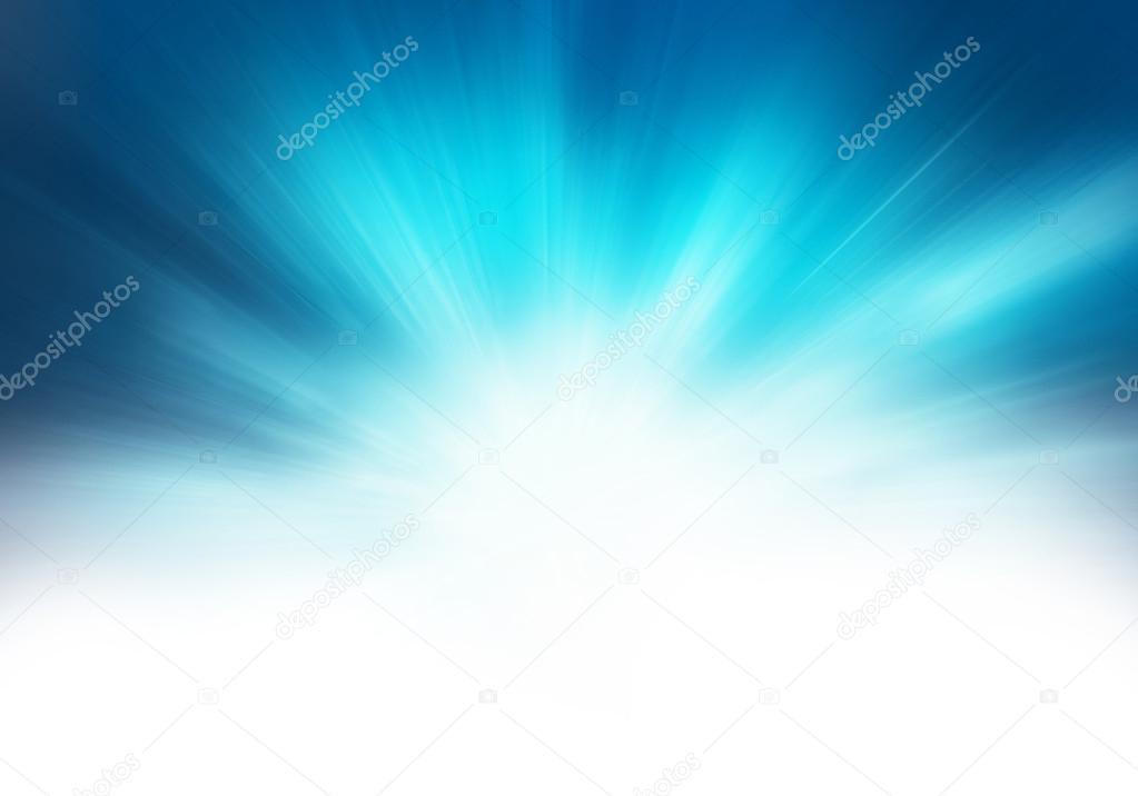 starburst blue abstract background 