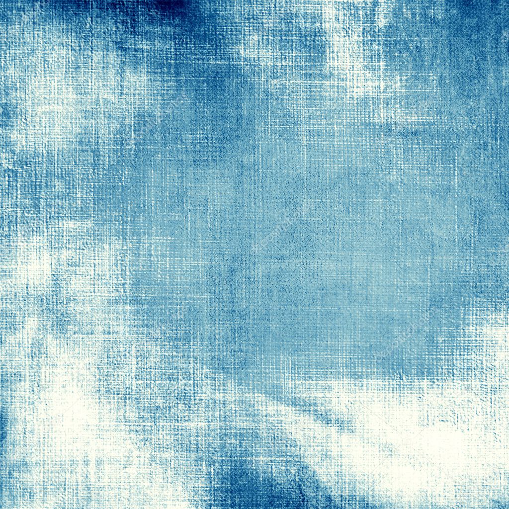Abstract canvas texture and blue sky view