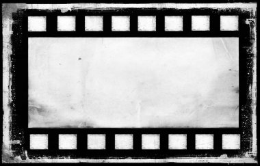eski grunge film şeridi çerçeve arka plan