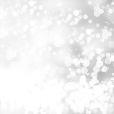 Gümüş bokeh arka plan 