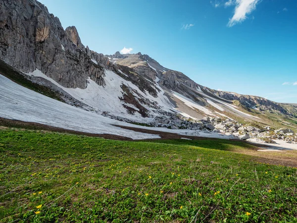 Północny Kaukaz Rezerwat Przyrody Kaukaskiej Płaskowyż Lago Naki Wiosną Ormiańska Obrazy Stockowe bez tantiem