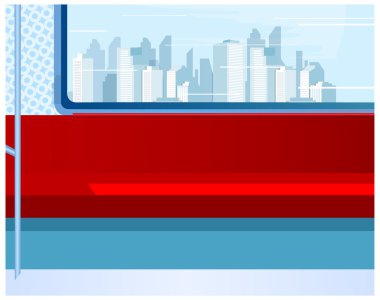 Skyline tren penceresinden görünümü
