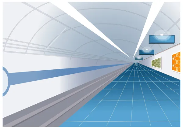Estação de metro —  Vetores de Stock