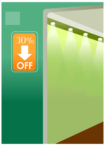 Sale Poster — Stock Vector