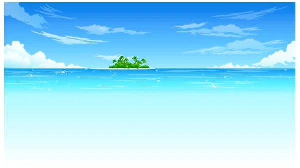 Island — Stock Vector