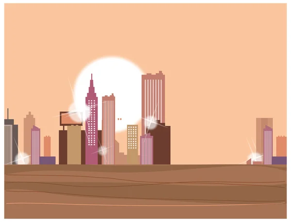 Cityscape — Stock Vector