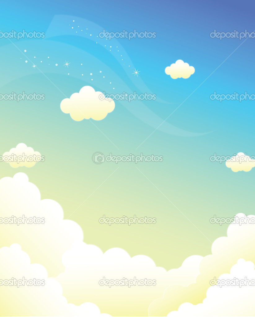Blue sky Background