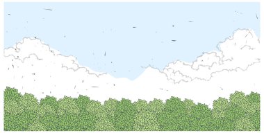 Klasik Hat sanatı peyzaj