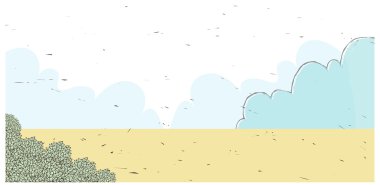 Klasik Hat sanatı peyzaj