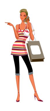 Cep telefonu tutan kadının yakın çekimi