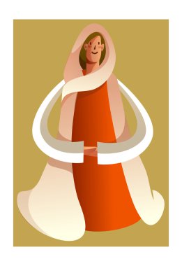 closeup oturan kadın